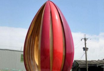 郁金香雕塑定價(jià)，街景小品，不銹鋼郁金香雕塑工廠(chǎng)