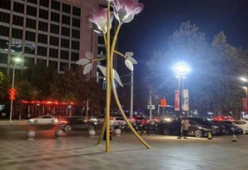 地產紫丁香雕塑定做，城區(qū)小品，景觀紫丁香雕塑定價