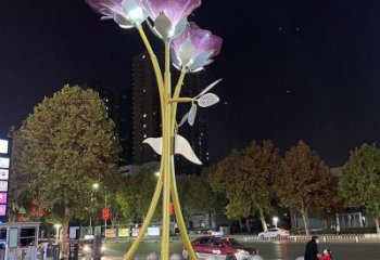 紫丁香雕塑工廠選用，街道標(biāo)識(shí)，紫丁香雕塑批發(fā)