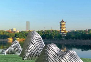 抽象假山雕塑，街道標(biāo)識，環(huán)境景觀假山雕塑生產(chǎn)