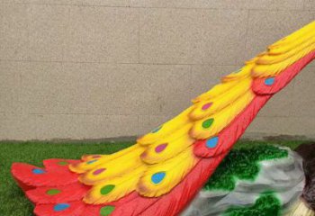 園林孔雀雕塑承接，公園雕塑，仿真孔雀雕塑定制