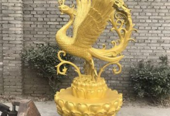 孔雀雕塑定制，村標(biāo)概念，景觀銅孔雀雕塑廠家預(yù)定?