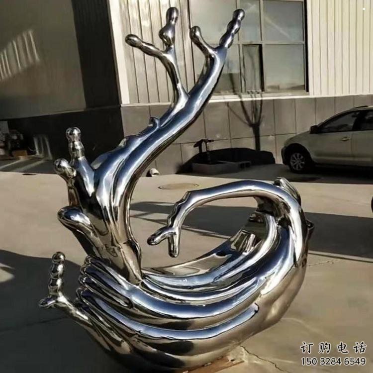 仿真水花雕塑
