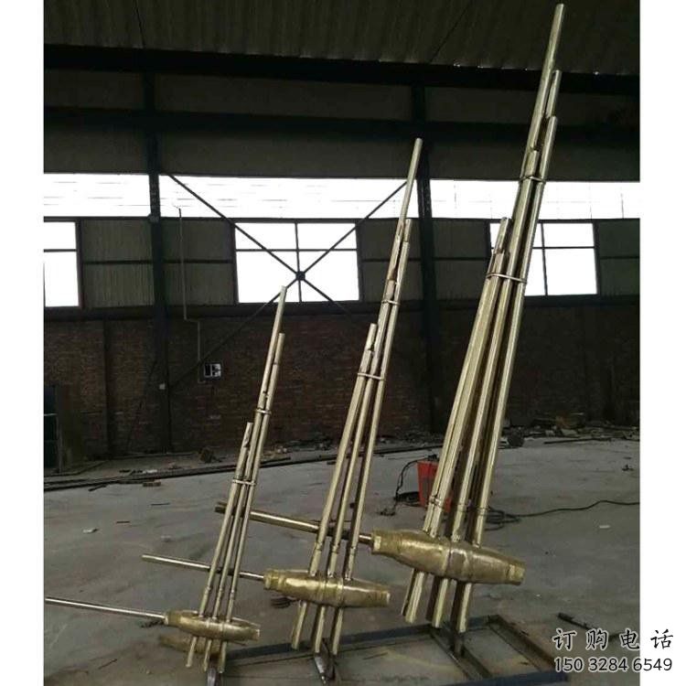 二胡雕塑選定，園林裝飾，大型不銹鋼二胡雕塑公司