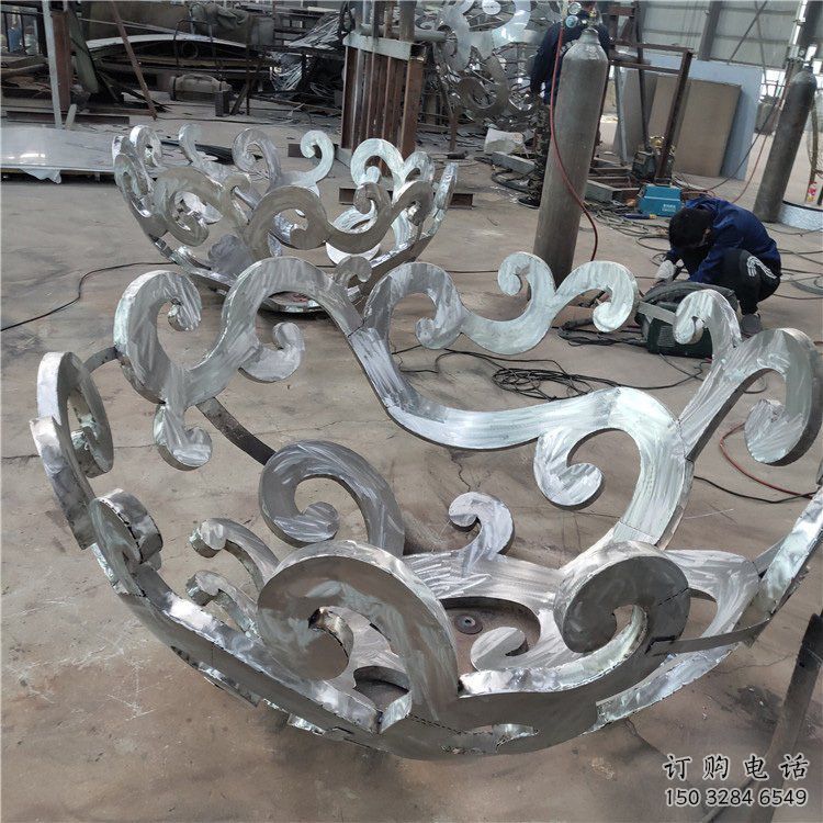 空心球雕塑標(biāo)準(zhǔn)，廣場系列，戶外鏤空空心球雕塑指用