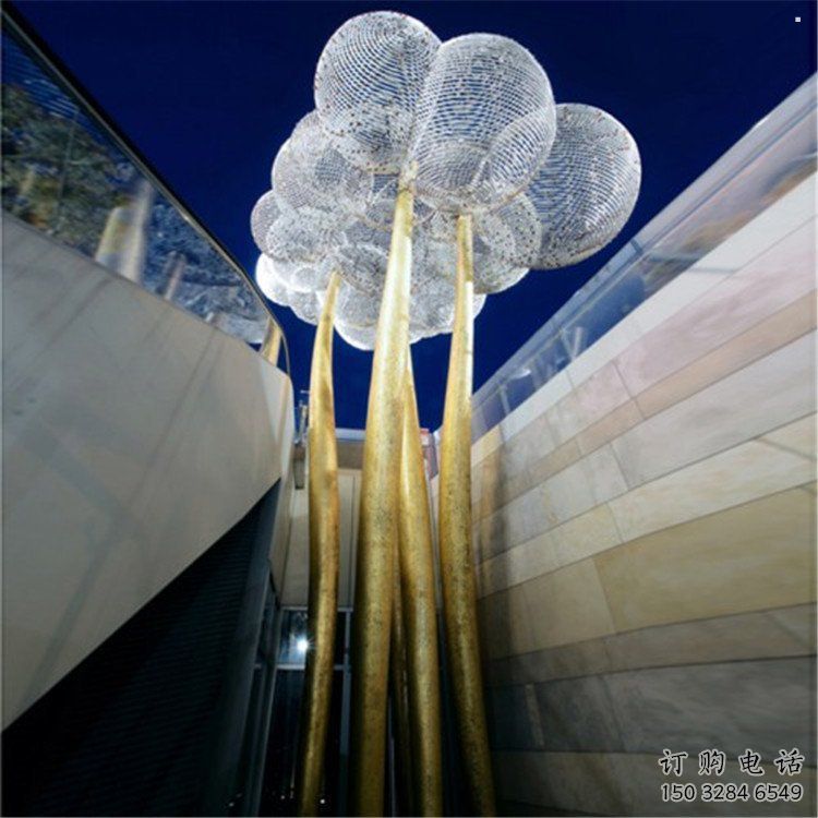 空心球雕塑制造，標(biāo)識(shí)雕塑，地產(chǎn)鏤空空心球雕塑優(yōu)選