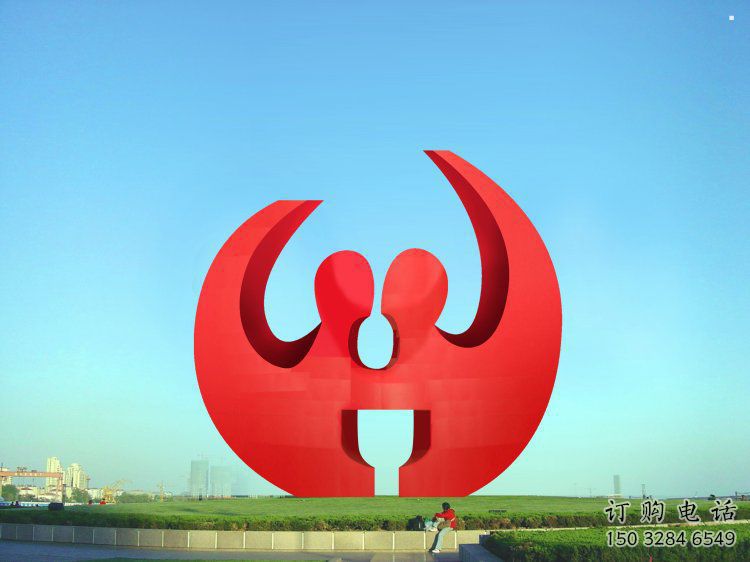 鏤空球雕塑指用，小區(qū)擺件，異形鏤空球雕塑制作