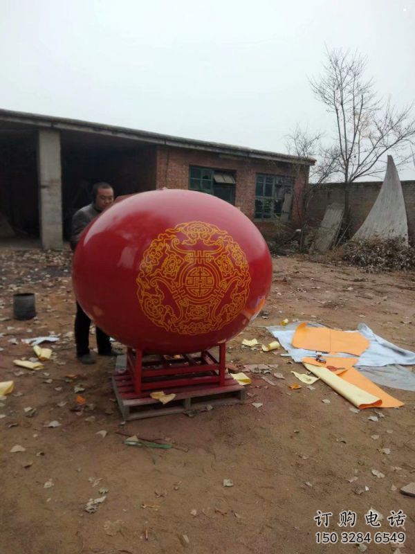 景觀圓球雕塑承接，鍛造工藝，烤漆圓球雕塑制造廠家