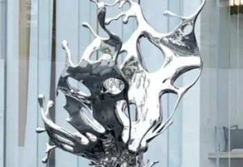 海浪紋雕塑常用，鋼管組合，不銹鋼海浪紋雕塑定價