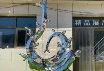 大型商場(chǎng)水花雕塑
