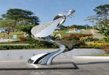 提琴雕塑制作，公園小品，不銹鋼提琴雕塑優(yōu)選
