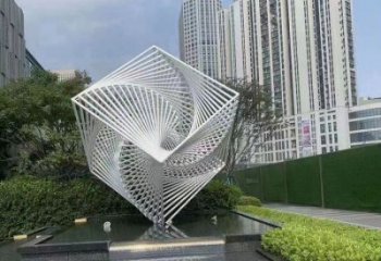 魔方雕塑制作供需，景區(qū)案例，字體魔方雕塑供給