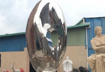 鏡面球雕塑特供，花園小品，制造不銹鋼球雕塑優(yōu)價
