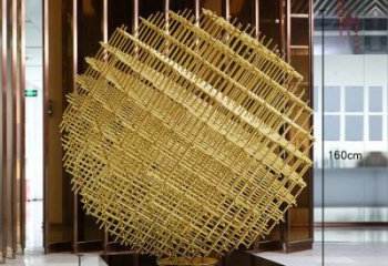 鏤空球雕塑定做，廣場系列，異形鏤空球雕塑制作