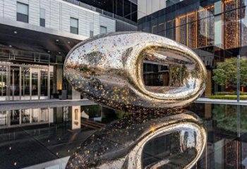 鏤空球雕塑服務(wù)商，白鋼構(gòu)件，抽象異形鏤空球雕塑定價(jià)