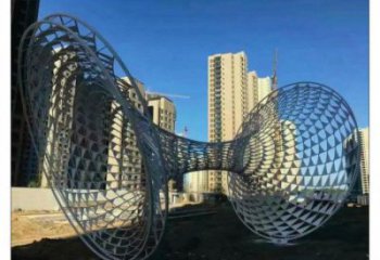 建筑花瓶雕塑制造商，城區(qū)小品，鏤空花瓶雕塑制作廠家