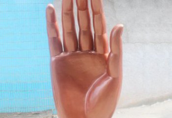 佛手雕塑供應(yīng)，地標(biāo)擺件，不銹鋼佛手雕塑制造廠家