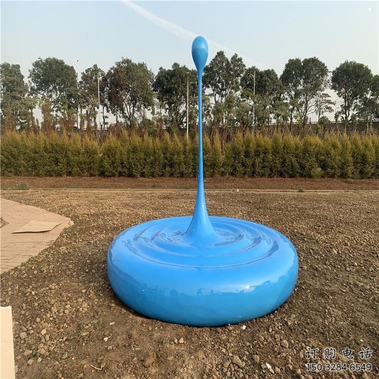 水滴雕塑工廠標(biāo)準(zhǔn)，多彩藝術(shù)，景觀烤漆水滴雕塑供應(yīng)