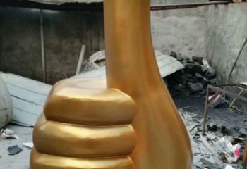 手掌雕塑點擊，多彩藝術(shù)，不銹鋼手掌雕塑訂做廠家