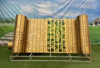 美陳書簡(jiǎn)雕塑