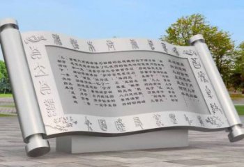 書簡雕塑常用，公園小品，不銹鋼書簡雕塑生產(chǎn)商