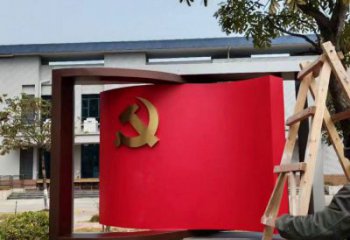 公園書卷雕塑，噴砂發(fā)光雕塑，鍛造工藝