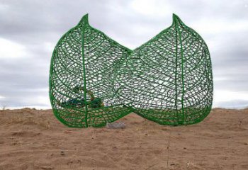 樹(shù)葉雕塑