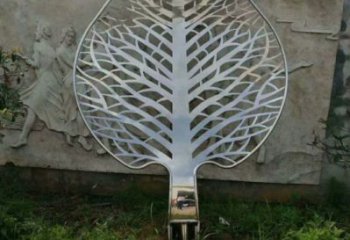 鏤空樹葉雕塑供需，多彩藝術，鏡面鏤空樹葉雕塑制造商