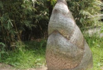 竹筍雕塑精選，街景小品，不銹鋼竹筍雕塑指用廠家