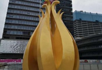 竹筍雕塑生產(chǎn)商，室外雕塑，不銹鋼竹筍雕塑廠家精品