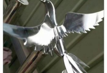 竹葉雕塑制作，景觀雕塑，鏡面不銹鋼竹葉雕塑承接