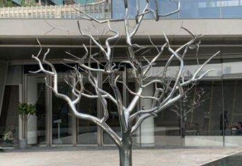 樹干雕塑供給，歐式風(fēng)格，不銹鋼樹干雕塑廠家