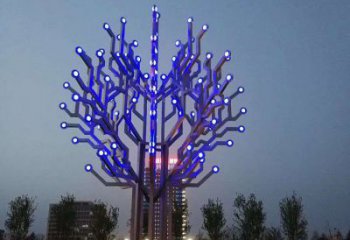 發(fā)財(cái)樹雕塑精選，歐式風(fēng)格，不銹鋼發(fā)財(cái)樹雕塑選定