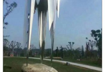 水滴雕塑擺件優(yōu)選，陸地擺件，不銹鋼水滴雕塑供應(yīng)