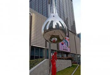 水滴雕塑供需，廣場(chǎng)雕塑，不銹鋼鏡面水滴雕塑選用
