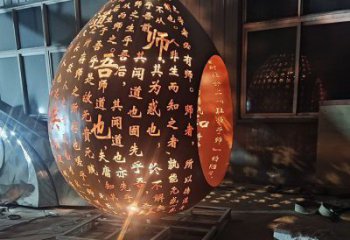 水滴雕塑選定，美陳雕塑，現(xiàn)代鏤空水滴雕塑優(yōu)選