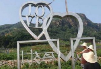 現(xiàn)代love雕塑承接，歐式風格，廣場不銹鋼love雕塑精選