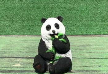 熊貓雕塑提供，美陳雕塑，仿真熊貓雕塑制作廠家