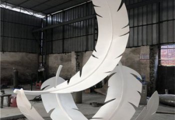 羽毛雕塑預(yù)定，城區(qū)小品，民俗烤漆羽毛雕塑制造商