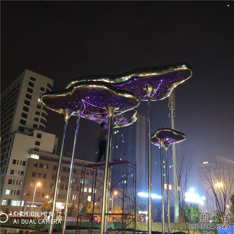 祥云雕塑工廠標準，多彩藝術(shù)，景觀不銹鋼祥云雕塑供應(yīng)