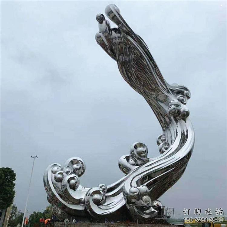 祥云雕塑供需，透雕系列，不銹鋼祥云雕塑制造商