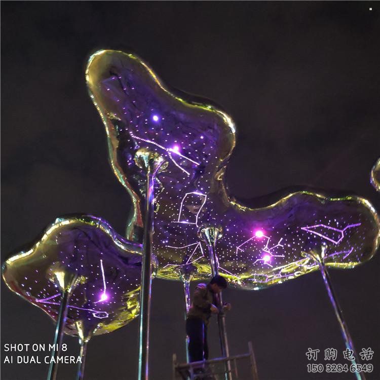 祥云雕塑制造，街景小品，景觀不銹鋼祥云雕塑優(yōu)價(jià)