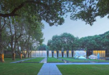 云朵景觀雕塑廠家，鏤空工藝制作，鏤空云朵雕塑廠