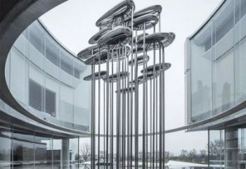 祥云雕塑標(biāo)準(zhǔn)，廣場雕塑，不銹鋼祥云雕塑供給