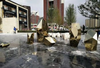 幼兒園景觀石雕塑，鐵藝文化雕塑，鑄造制作