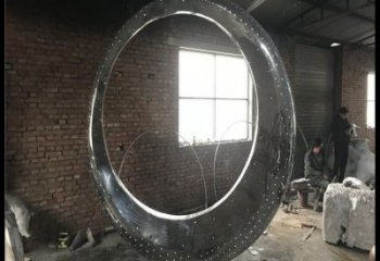 月亮雕塑提供，美陳雕塑，不銹鋼月亮雕塑制作承接
