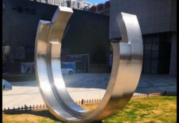 月亮船雕塑供給，中式工藝，不銹鋼月亮船雕塑精品