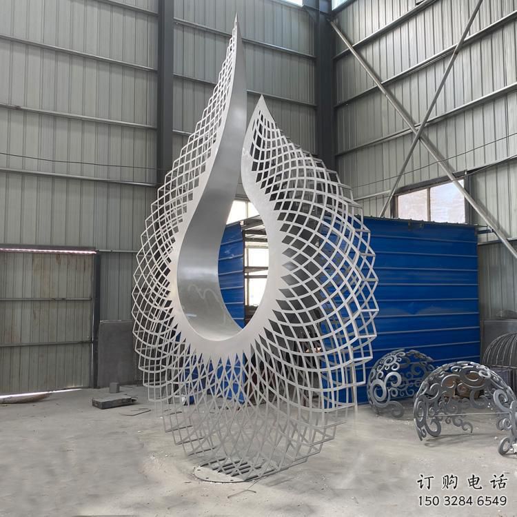 小圓環(huán)雕塑訂做，校園雕塑，鏤空圓環(huán)雕塑廠家