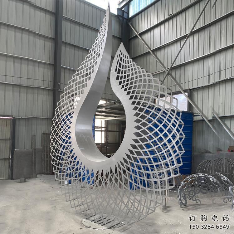 藝術(shù)圓環(huán)雕塑選定，拉絲工藝，景觀鏤空圓環(huán)雕塑預(yù)定