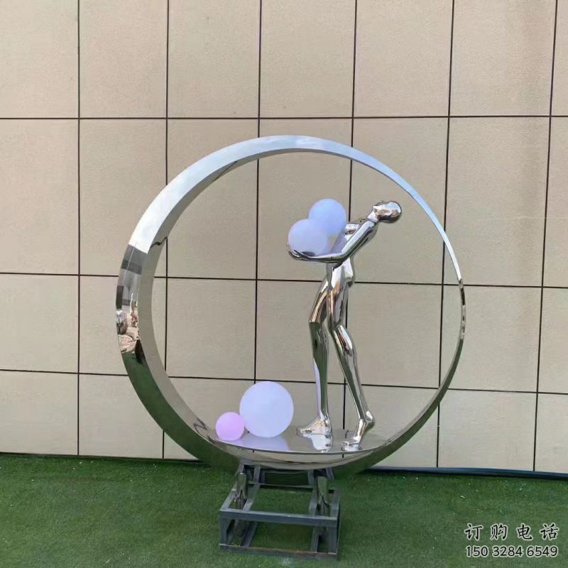 地產(chǎn)仙子雕塑生產(chǎn)，城市裝飾，景觀圓環(huán)仙子雕塑選定